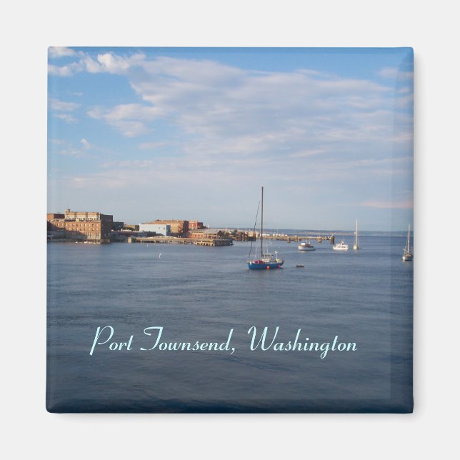 Port Townsend Moorage Magnet (Vorne)