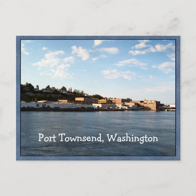 Port Townsend Postkarte (Vorderseite)