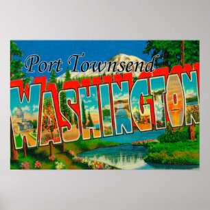 Port Townsend, Washington - Große Briefszenen Poster