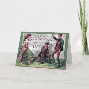 Port vintage de la carte Green St Patrick