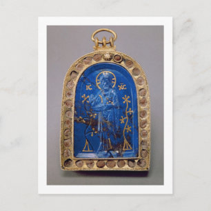 Portable Icon, wahrscheinlich mittelalterlich (lap Postkarte