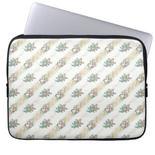 Portable Motif Rose Vintage - Housse pour Ordinateur Portab