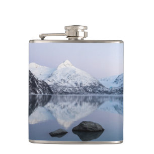 Portage Lake Twilight Flachmann