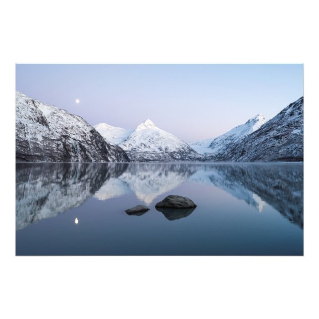 Portage Lake Twilight Fotodruck (Vorne)