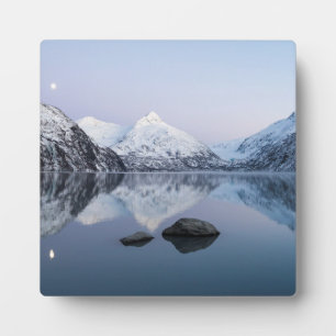 Portage Lake Twilight Fotoplatte