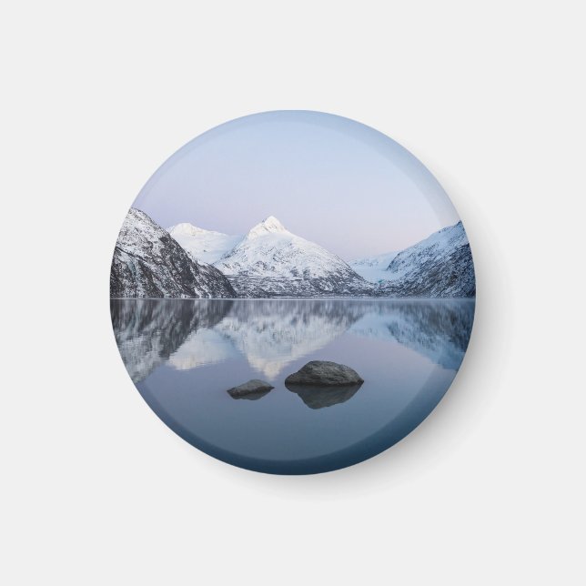 Portage Lake Twilight Magnet (Vorne)
