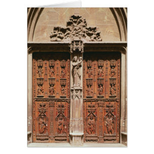Portail principal de la cathédrale Saint-Sauveur