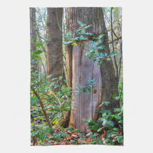 Portal für Wonderland Geschirrtuch