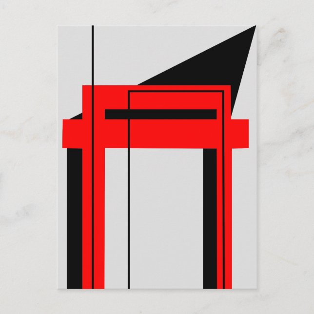 Portal in Tokio Postkarte (Vorderseite)