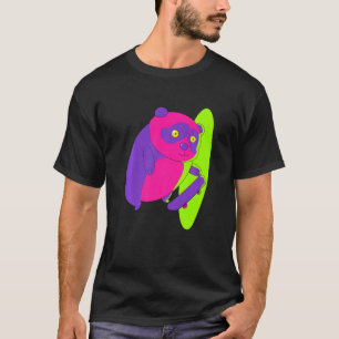 Portal Panda Skateboard Niedliche lustige, lebendi T-Shirt