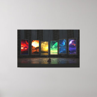 Portale Wrapped Canvas Leinwanddruck