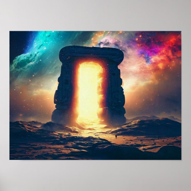 Portalmalerei Poster (Vorne)