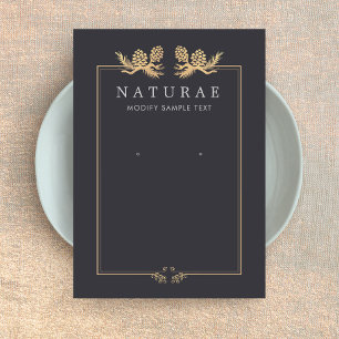 Porte-bijoux vintage cônes de pin