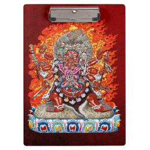 Porte-bloc [110] Thangka tibétaine - Die furieuse Hayagriva