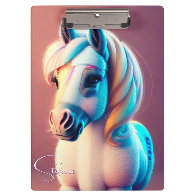 Porte-bloc 3D Spirit Pony 3 (Devant)