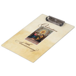 Porte-bloc 50e anniversaire d'ordination Anges à l'autel