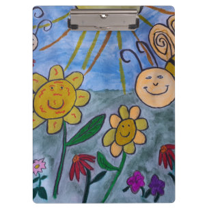 Porte-bloc Abeilles et fleurs de miel