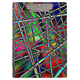 Porte-bloc Abstrait coloré