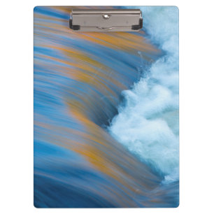 Porte-bloc Abstrait d'eau bleue, Canada