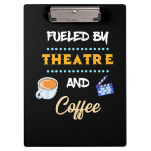Porte-bloc Acteur Alimenté Par Café De Théâtre