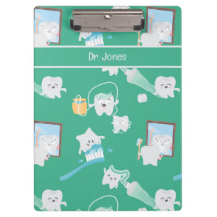 Porte-bloc Adorable Bébé Dents Bureau dentaire Dentiste