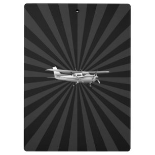 Porte-bloc Aéronef Cessna Silhouette Flying Black Burning