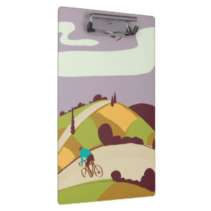 Porte-bloc Affiche de cyclisme vintage