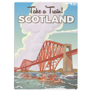 Porte-bloc Affiche de voyage du quatrième pont d'Écosse.