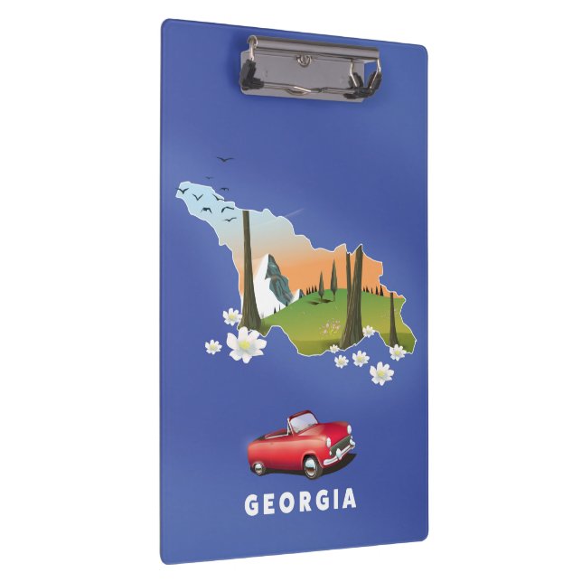 Porte-bloc Affiche de voyage en Géorgie (Swatch)