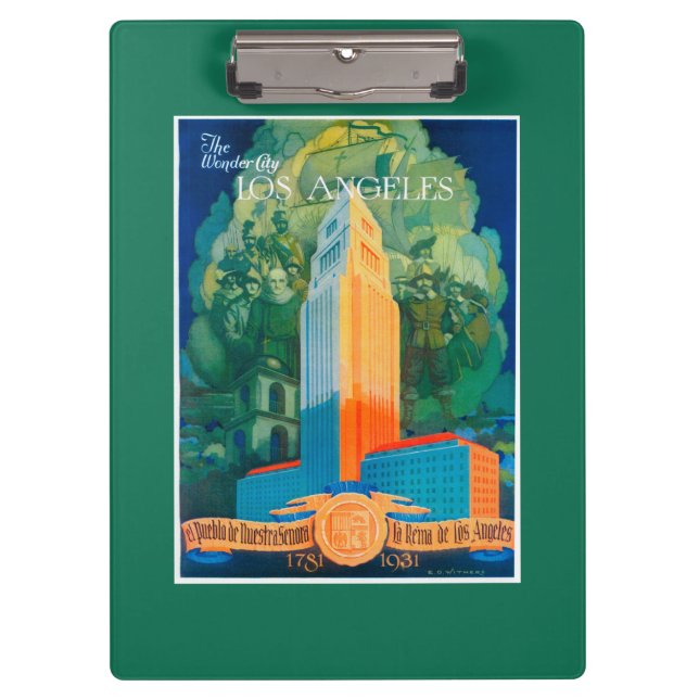 Porte-bloc Affiche promotionnelle de Los Angeles (Devant)