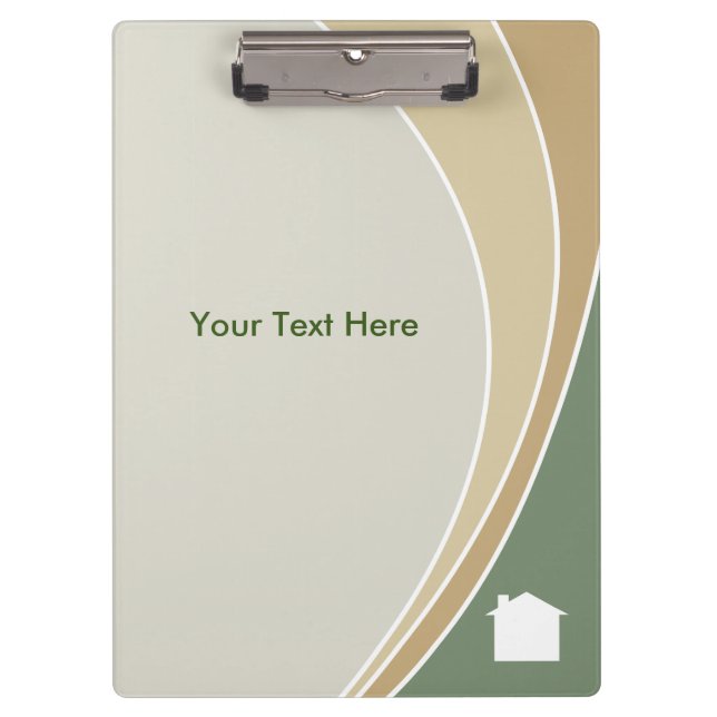 Porte-bloc Agent immobilier professionnel (Devant)