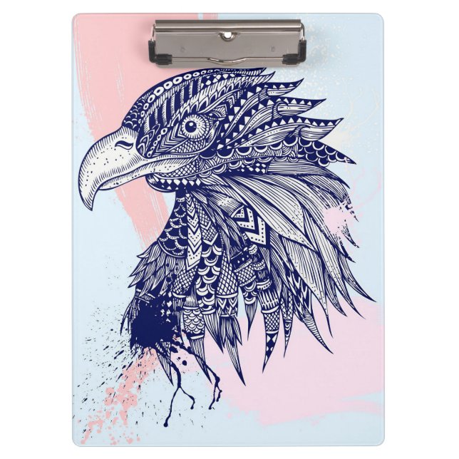 Porte-bloc Aigle Abstrait (Devant)