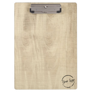 Porte-bloc Ajoutez votre logo en bois de grange rustique