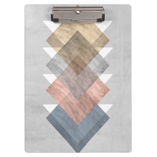 Porte-bloc Alignement de diamant I (Devant)