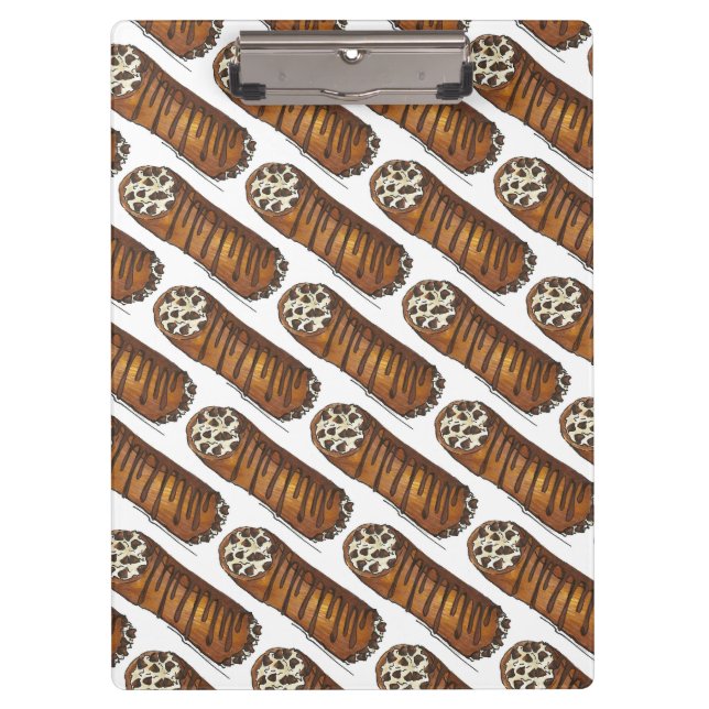 Porte-bloc Alimentation italienne Pâtisserie Chocolat Chip Ca (Devant)