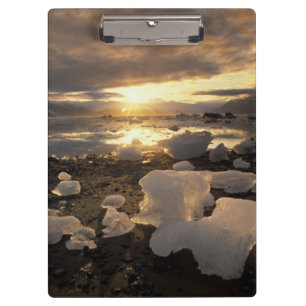 Porte-bloc Amérique du Nord, États-Unis, Alaska, Ice Bay, pay