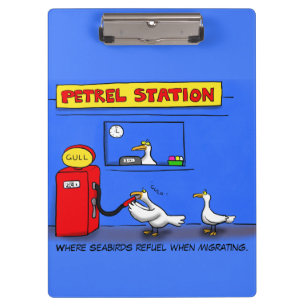 Porte-bloc Amusant goéland de mer petrel caricature humour