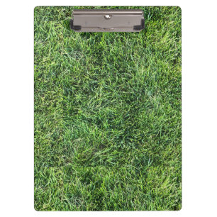 Porte-bloc Amusante herbe verte vraie texture photo motif pla