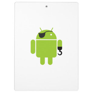 Porte-bloc Android Robot