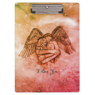 Porte-bloc Angel Eros in Love