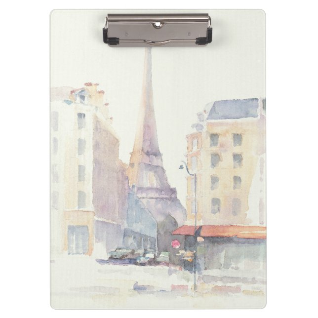 Porte-bloc Aquarelle de Tour Eiffel | Paris (Devant)