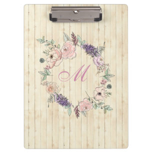 Porte-bloc Aquarelle florale moderne
