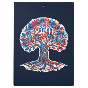 Porte-bloc Arbre patriotique pour le 250e anniversaire de l'A