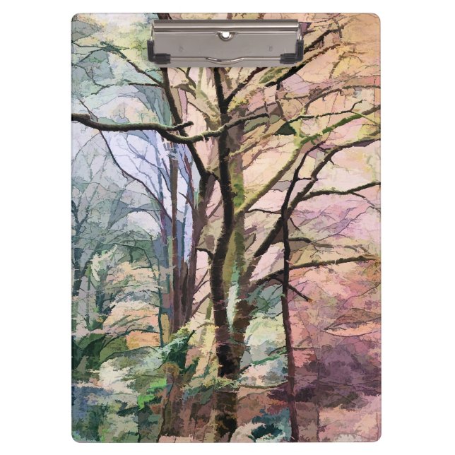 PORTE-BLOC ARBRES D'AUTOMNE (Devant)