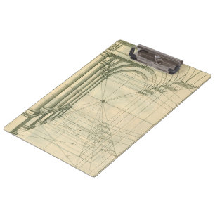 Porte-bloc Architecture vintage, Perspective Colonnes Arches