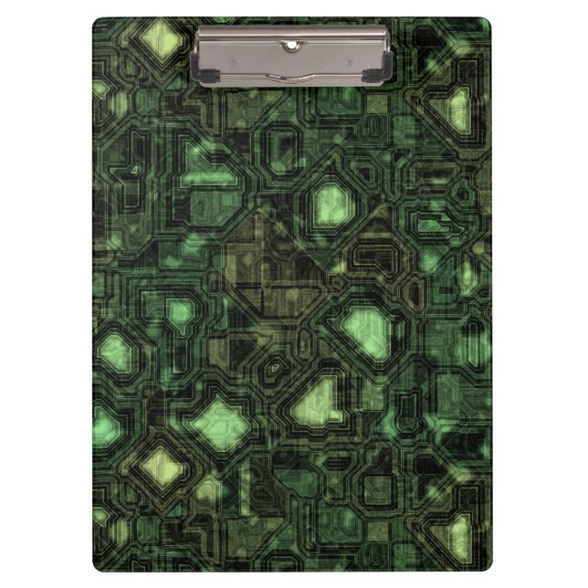 Porte-bloc Arrière - plan de circuit d'ordinateur (Devant)