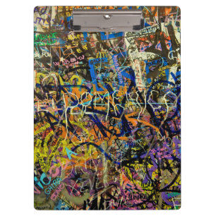 Porte-bloc Arrière - plan de graffiti