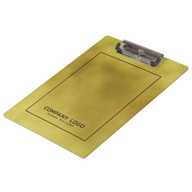 Porte-bloc Arrière - plan Iridescente fausse feuille d'or (Incliné)