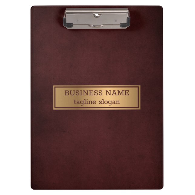 Porte-bloc Arrière - plan rouge simple (Devant)