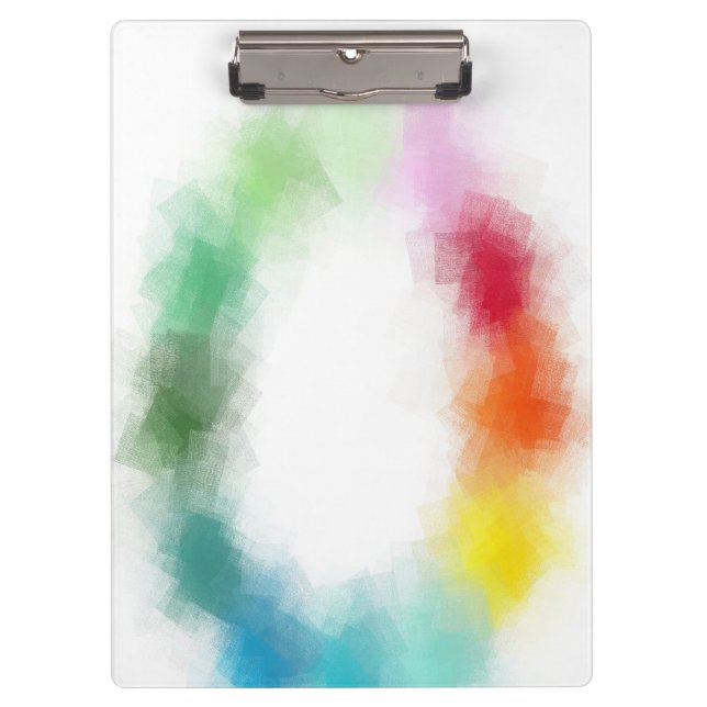Porte-bloc Art Abstrait coloré Personnalisé Moderne tendance  (Devant)